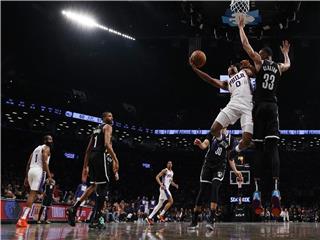 Sixers sweep Nets to advance; Suns on brink as Lakers maul