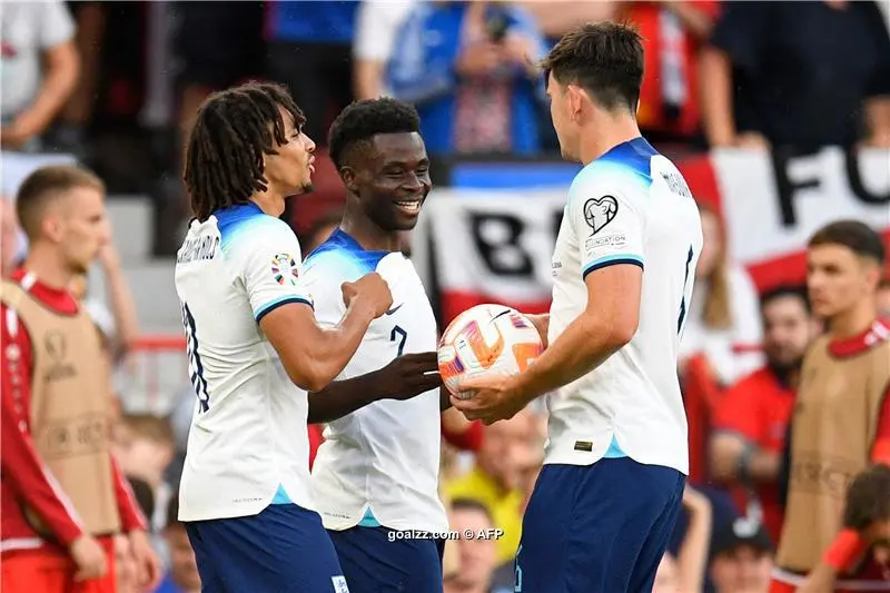 Saka stars as England hit North Macedonia for seven