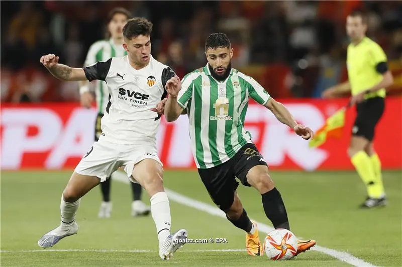 Sevilla, Spain. 23rd Apr, 2022. Gabriel Paulista (Valencia) Football/Soccer  : Spanish Copa del Rey Final match between Real Betis Balompie 1 (5-4) 1  Valencia CF at La Cartuja Stadium in Sevilla, Spain .