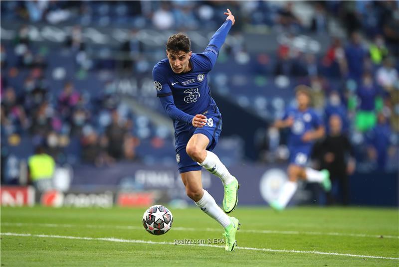 Havertz Gives Chelsea Halftime Lead In Champions League Final