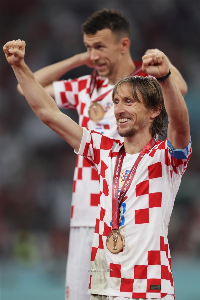 Luka Modric and Croatia seal third-place finish in his last World Cup game