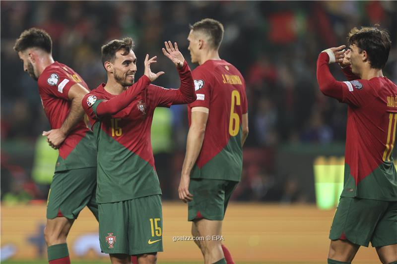 11374231 - UEFA EURO 2024 qualification - Portugal national team  presserSearch