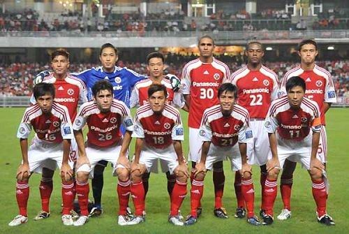 Cristian Mora,former Ecuador national team goalkeeper,now playing for South  China