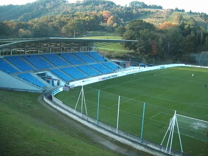 Zubieta real sociedad mapa