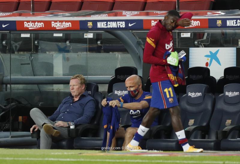 Dembele has to fight for Barca starting role, says Koeman