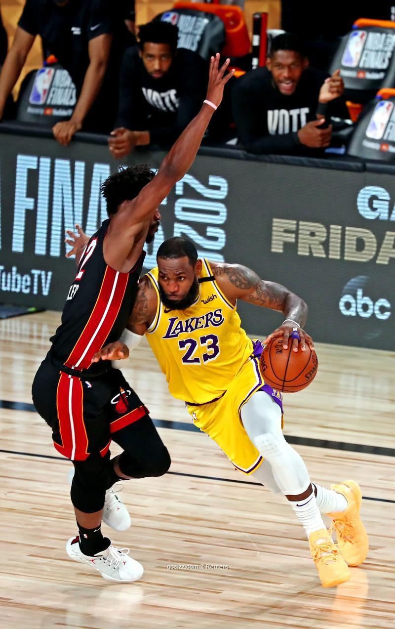 Lakers 107-113 Heat: Jimmy Butler broke LeBron James' triple-double mark  with Heat after win over the Lakers